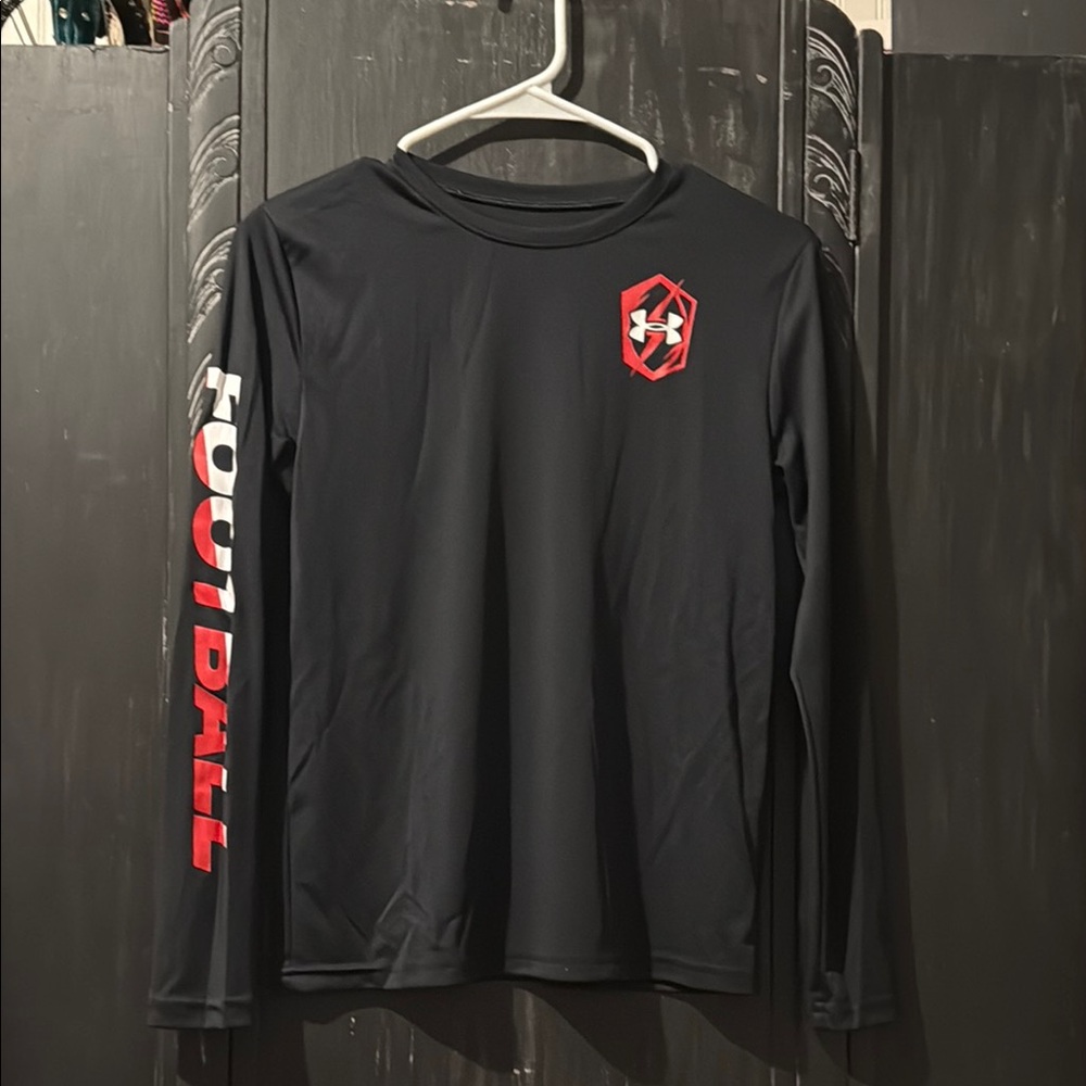 Under Armour Black Long Sleeve Performance Tee